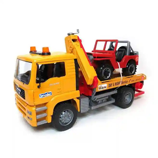 Evacuator MAN și mașina de teren, cod 43249
