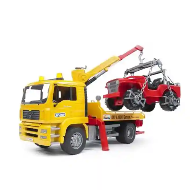 Evacuator MAN și mașina de teren, cod 43249