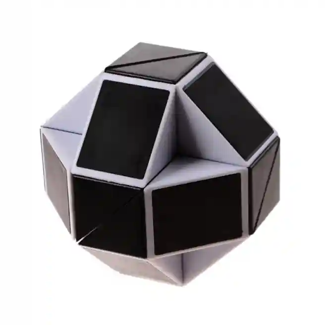 JT Игрушка-головоломка Змейка черная, код 57002