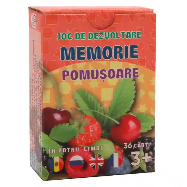 Joc de memorie. Pomuşoare