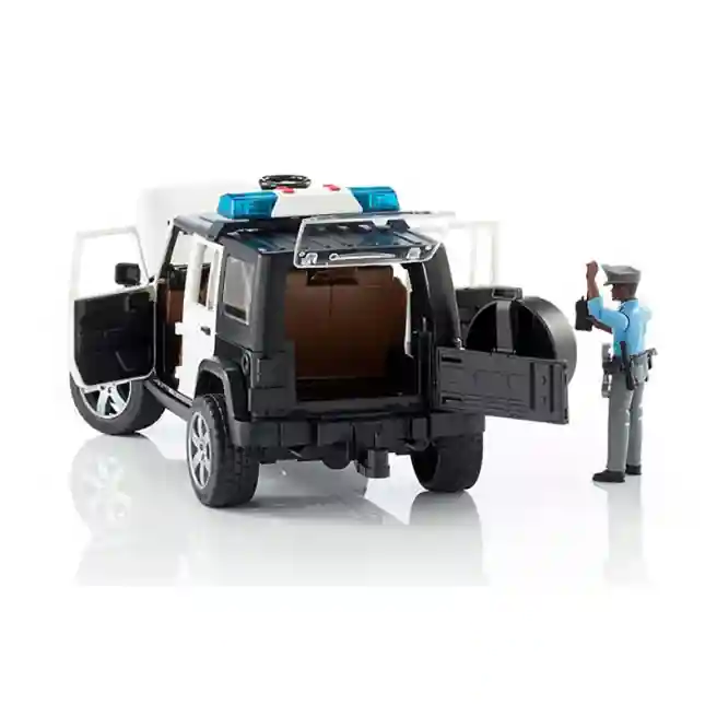 Внедорожник Jeep Wrangler полиция с фигуркой, код 42273