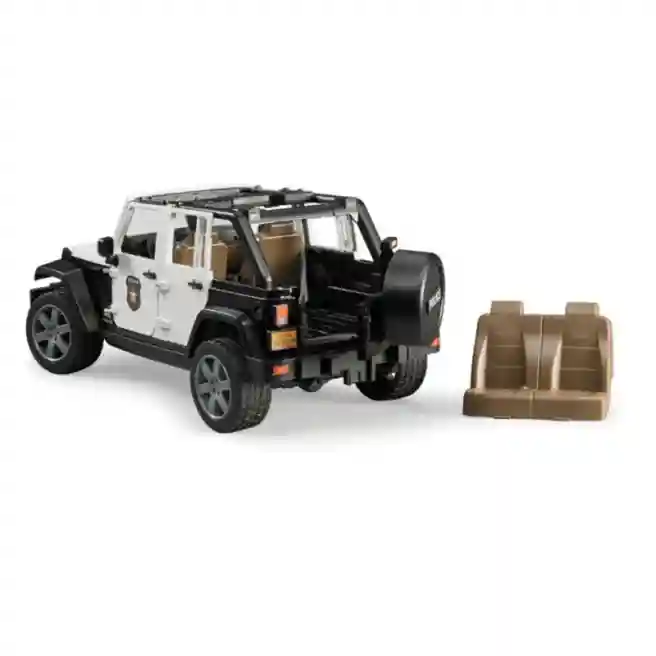 Внедорожник Jeep Wrangler полиция с фигуркой, код 42273
