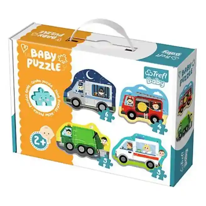 TF Пазлы крупные "Baby Classic - Vehiclesand jobs", код 40564