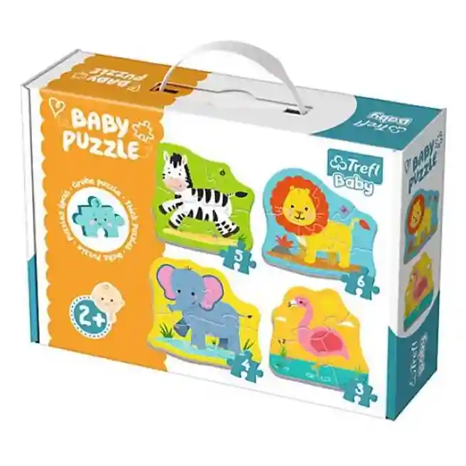 TF Puzzle  mare- Baby Classic - Animals on the safari , cod 40565
