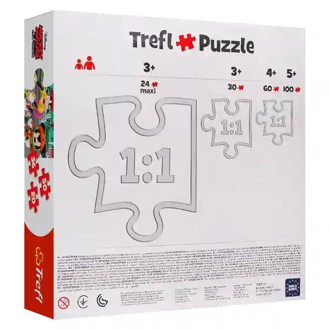 TF Puzzle "3 in 1"-"Mickey Mouse with friends / Disney Standard Characters", cod 42204