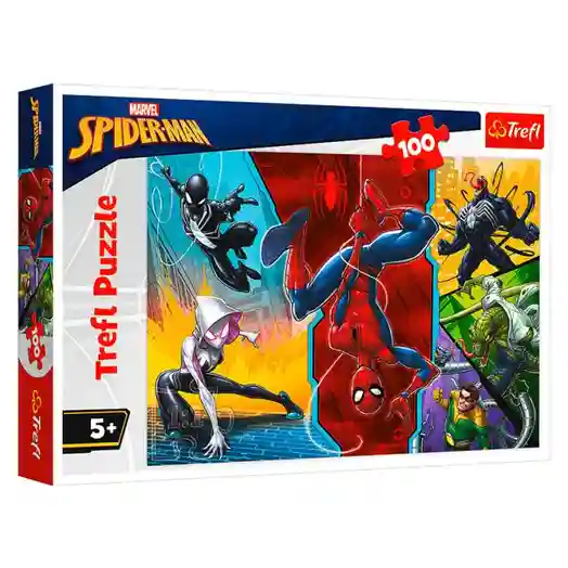 TF Puzzle - "100" - "Upside down / Disney Marvel Spiderman", cod 42172