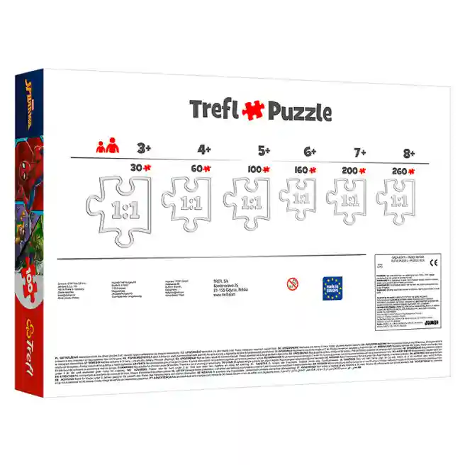 TF Puzzle - "100" - "Upside down / Disney Marvel Spiderman", cod 42172