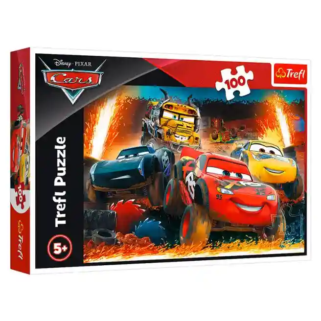 TF Пазлы "100" -"Extreme race / Disney Cars 3", код 42177