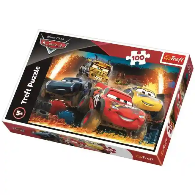 TF Пазлы "100" -"Extreme race / Disney Cars 3", код 42177