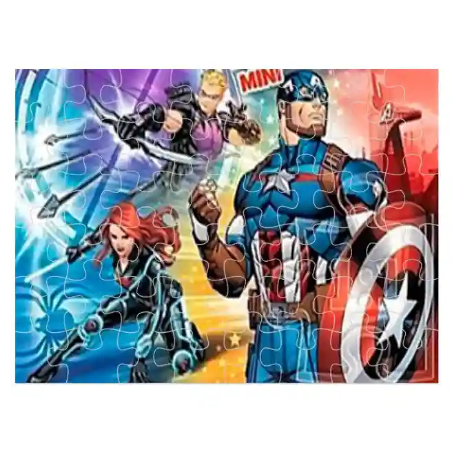 TF Puzzle - "54 mini" - "Heroes / Disney Marvel The Avengers", cod 53346