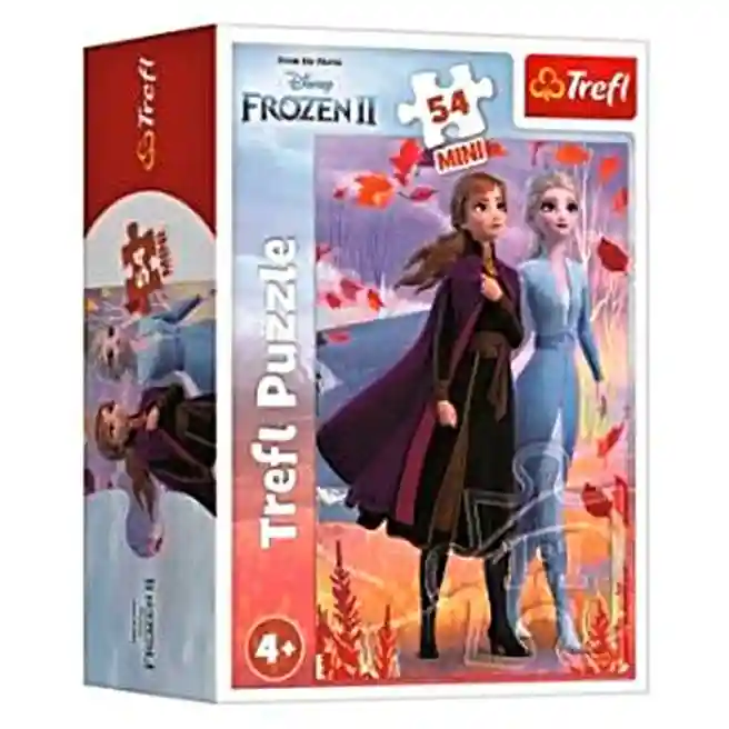 TF Puzzle "54 Mini" - In the world of Anna and Elsa / Disney Frozen 2 (54173), cod 43223