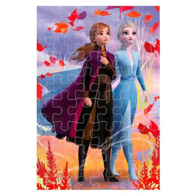 TF Puzzle "54 Mini" - In the world of Anna and Elsa / Disney Frozen 2 (54173), cod 43223