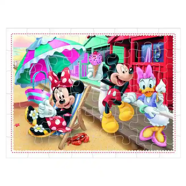 TF Пазлы   "4in1" - Minnie with friends / Disney Minnie, код 45372