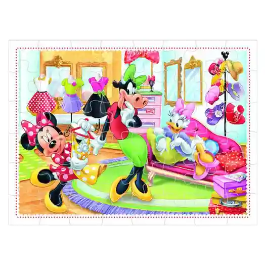 TF Пазлы   "4in1" - Minnie with friends / Disney Minnie, код 45372