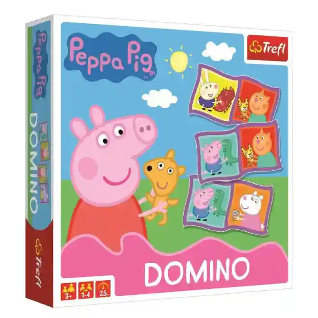 TF Игра настольная "Домино. Свинка Пеппа", код 46357
