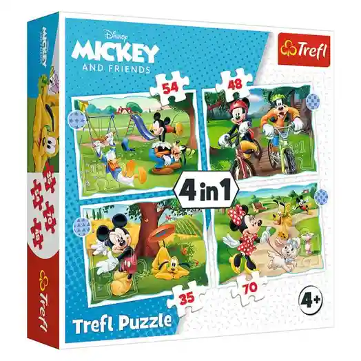 TF Mickey Mouse, 4 în 1, cod 47953