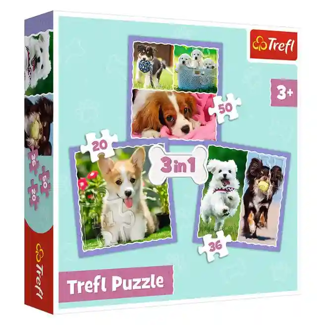 TF Cățeluși adorabili, 3 în 1, cod 47956