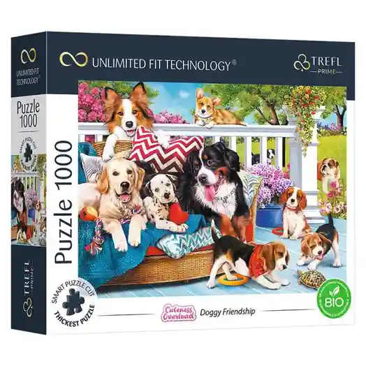 TF Пазлы "1000 UFT" - "Doggy Friendship", код 49893
