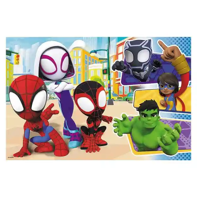 TF Puzzle "24 Maxi" -"Spidey și prietenii lui / Spidey and his amazing friends", cod 49912