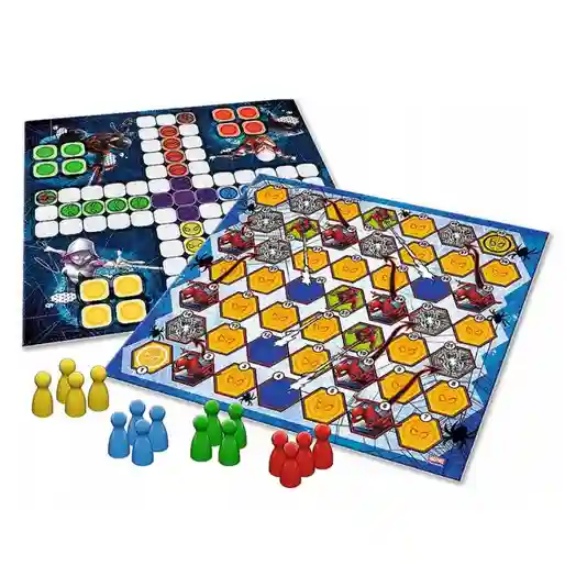 TF Joc de masa 2in1 Ludo/Snakes & Ladders Spider-Man, cod 51175