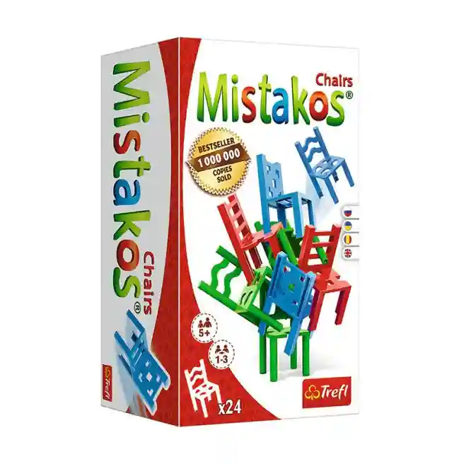 TF Joc de masa Mistakos Chairs - 3 Player, cod 58401