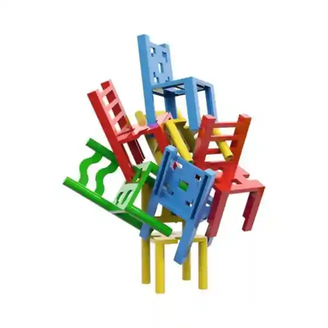 TF Joc de masa Mistakos Chairs - 3 Player, cod 58401