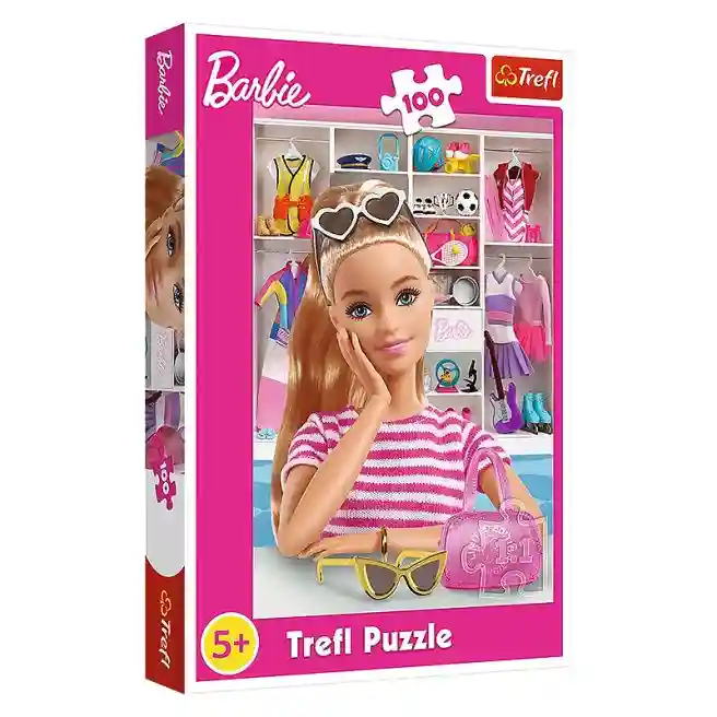 TF Puzzle "100" - Meet Barbie / Mattel, Barbie, cod 58809