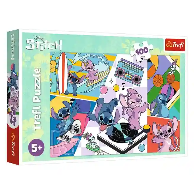 TF Puzzle "100" - "Lilo&Stitch memories / Disney Lilo&Stitch", cod 60011