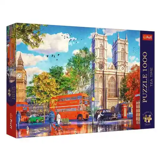 TF Puzzle "1000 Premium Plus" - "Tea Time: View of London", cod 60276