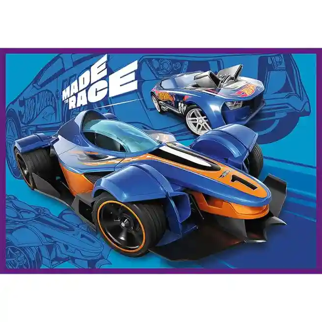 TF Пазлы "4x250" - "Racing cars / Mattel Hot Wheels", код 60858