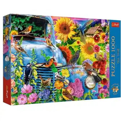 TF Puzzle "1000 Premium Plus" - "Tea Time: Country Life: Songbirds", cod 60850