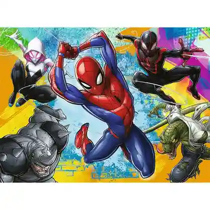TF Puzzle 30 - Spider-Mans colors / Disney Marvel Spiderman, cod 60867