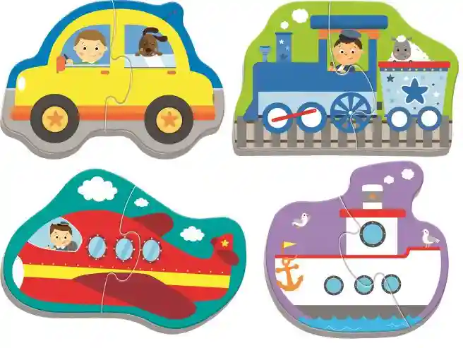 TF Puzzle - "Baby Classic" - "Transport vehicles", cod 41663