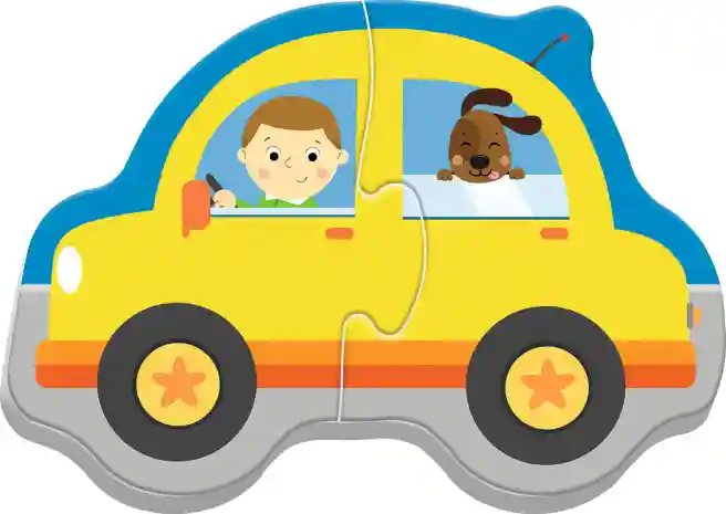 TF Puzzle - "Baby Classic" - "Transport vehicles", cod 41663