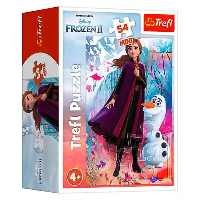 TF Puzzle "54 Mini" - In the world of Anna and Elsa / Disney Frozen 2 (54173), cod 43222