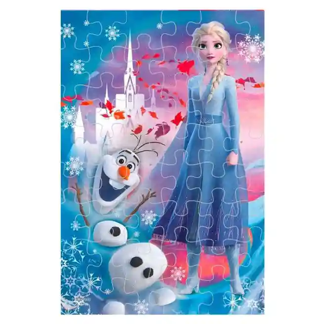 TF Пазлы "54 Mini" - In the world of Anna and Elsa / Disney Frozen 2(54173), код 43224