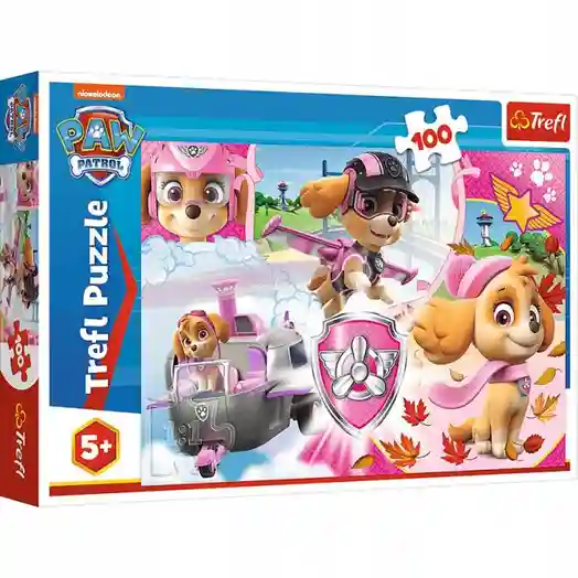 TF Puzzle "100" - Skye în acțiune / Paw Patrol, cod 46550