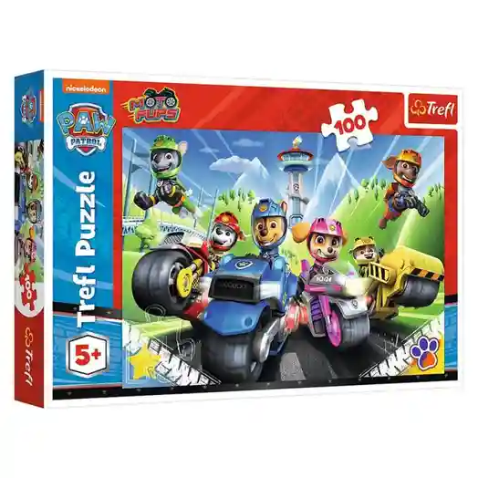 TF Пазлы "100" - "Щенячий патруль на мотоциклах / PAW Patrol", код 49914