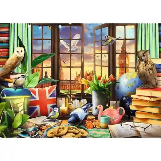 TF Puzzle "1000 Premium Plus" - "Tea Time: All things British", cod 60849