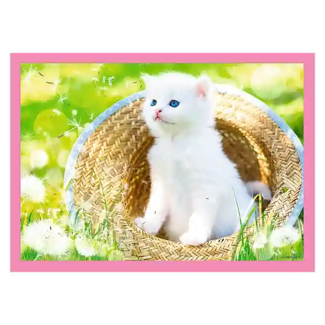 TF Пазлы "4в1" - Fun cats / Trefl, код 47950