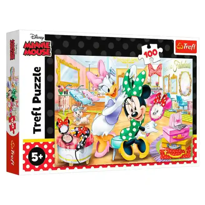TF Puzzle "100" - Minnie in beauty parlous, cod 44654
