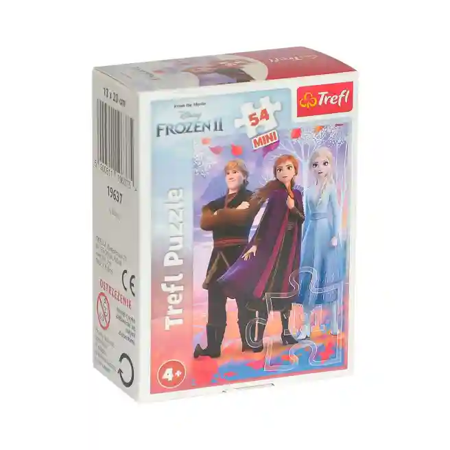 TF Puzzle "54 Mini" - In the world of Anna and Elsa / Disney Frozen 2 (54173), cod 43221