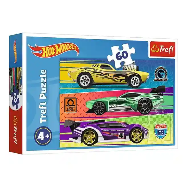 TF Пазлы "60" - Race / Mattel Hot Wheels, код 58815