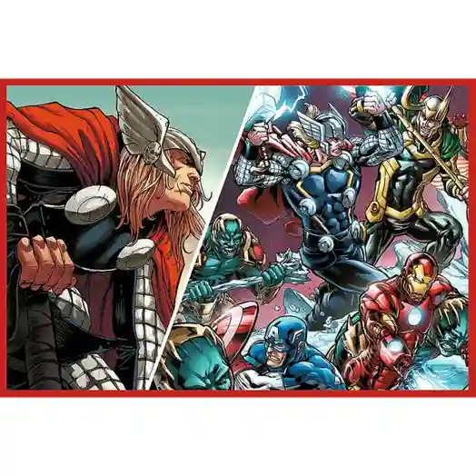 TF Puzzle "2x200" - "Defenders of the world / Disney Marvel The Avengers", cod 60861