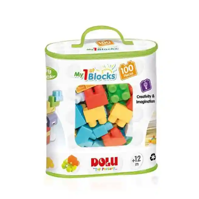 DL Набор Мои первые кубики, 100 дет.,  код 41532