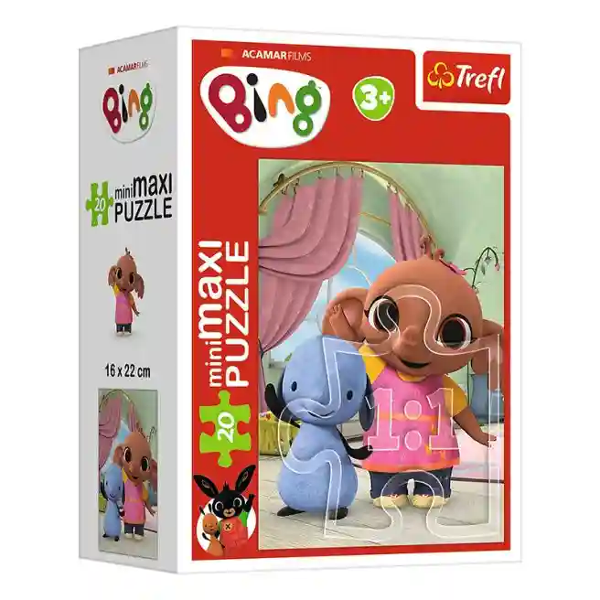 TF Puzzle- "miniMaxi" - Bings friends / Acamar Films Bing, cod 58621