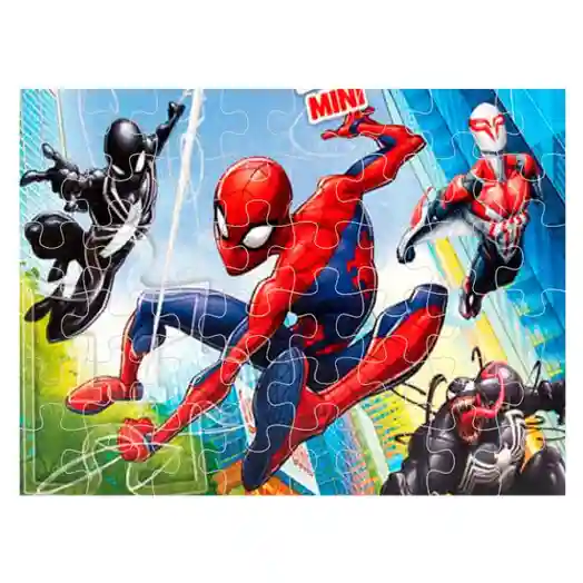 TF Пазлы - "54 mini" - "Time for Spider-Man / Disney Marvel Spiderman", код 42242 (54164)