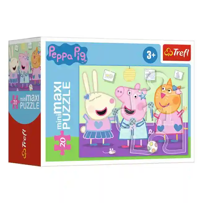 TF Puzzle "miniMaxi"Ziua fără griji a lui Peppa, cod 53279