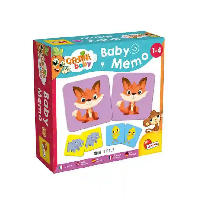 LSC Игра Мемо Детеныши животных, 24 эл., код 47789