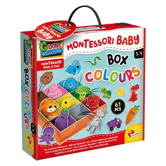 LSC Развивающий набор МОНТЕССОРИ BABY цветная коробка, код 50072